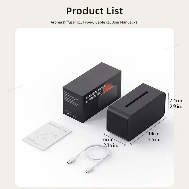Flame Mist Diffuser – Small in Size, Big on Serenity