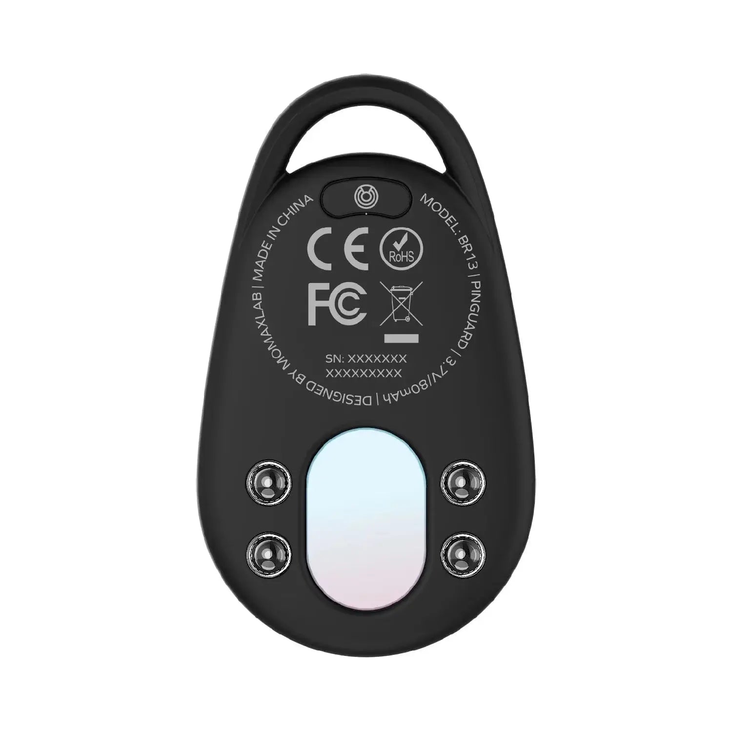 MOMAX Pinguard Find My Locator Tracker with Anti-Spy Camera Detector Apple Find My Find Hidden Camera with Red Light Anti-Lost