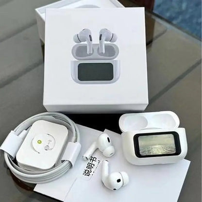 LED Display Noise-Canceling Bluetooth Earbuds
